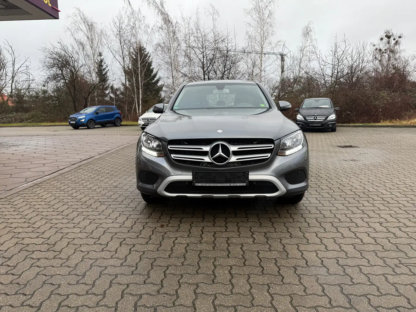 Mercedes-Benz GLC 220 4Matic  1.Hand, Schekh.-MB , AHK , Rückf. kam. Grau - 2