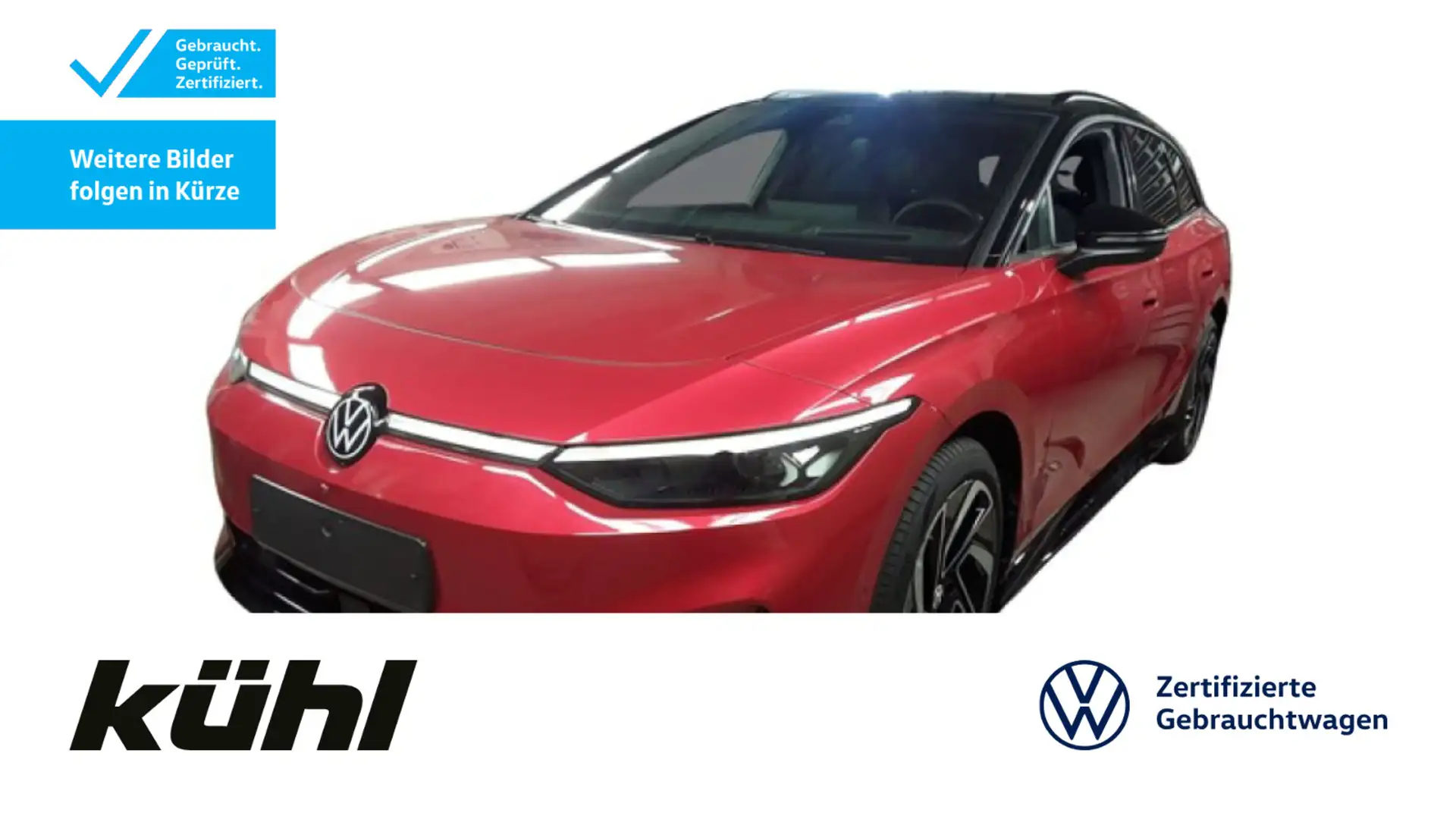 Volkswagen ID.7 Tourer Pro IQ.Light/ACC/HuD/360°/App/Navi/A Rot - 1