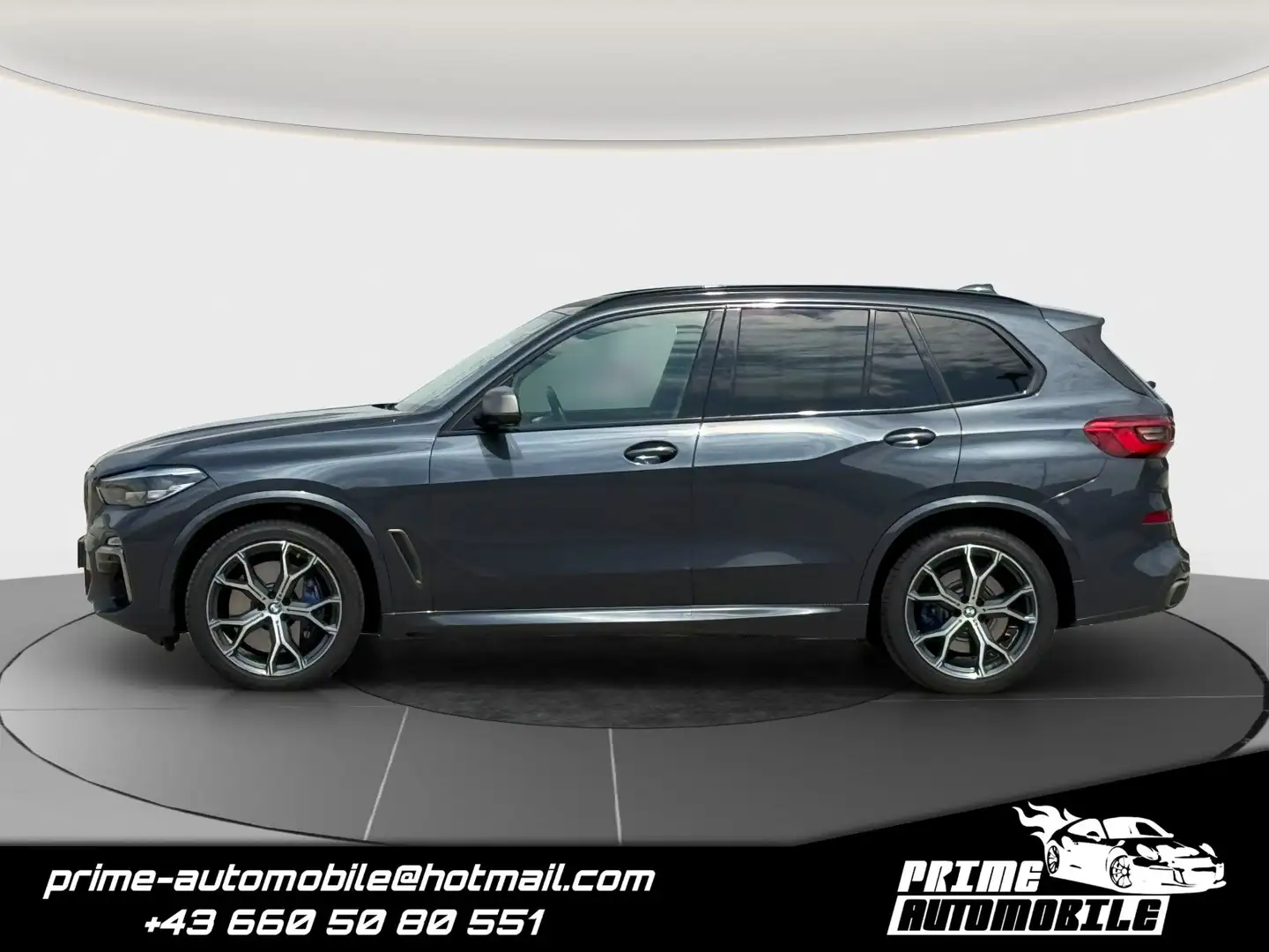 BMW X5 M X5 M50d Aut. *HEAD UP, INDIVIDUAL* Gris - 2
