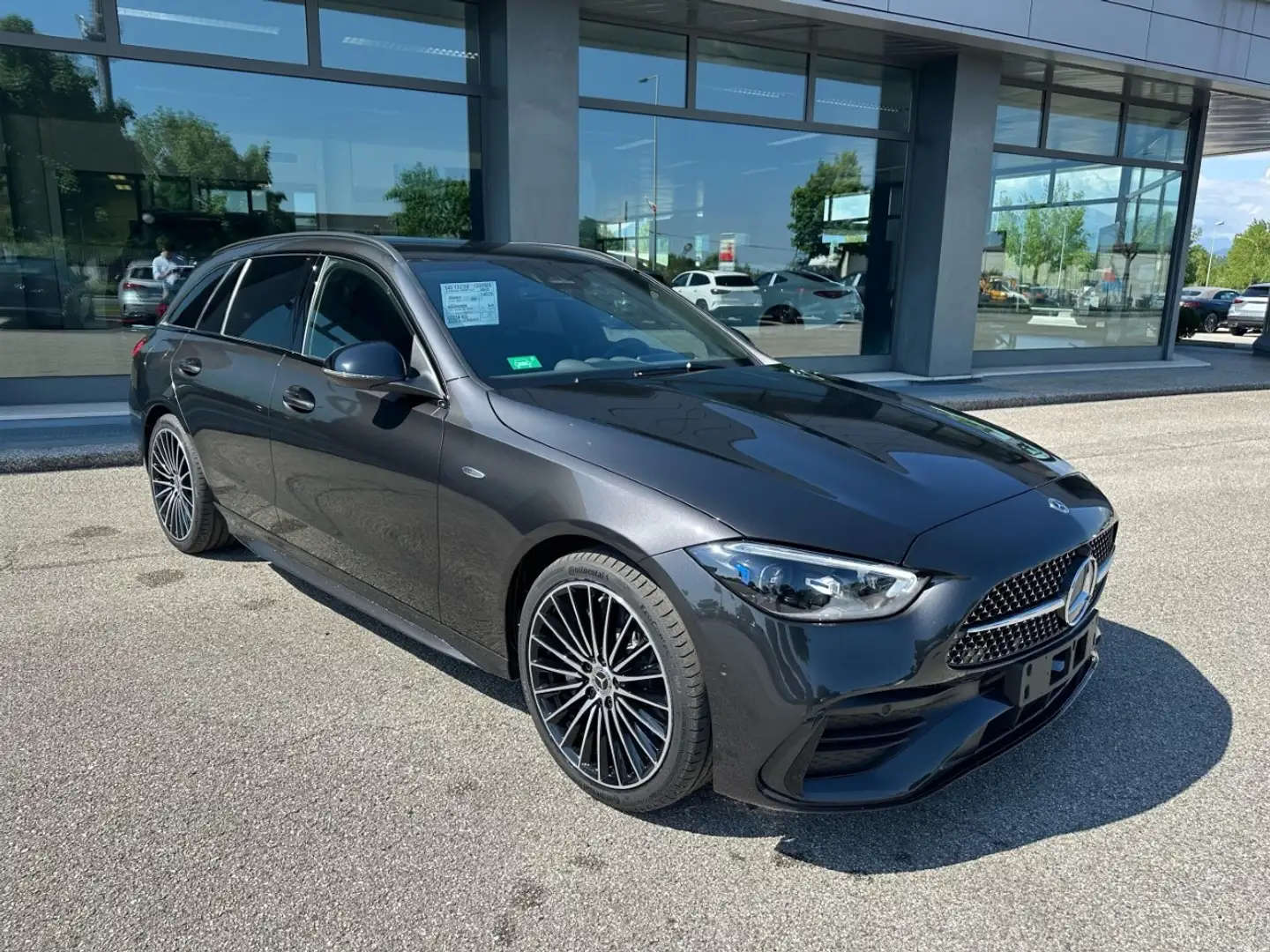 Mercedes-Benz C 300 de 4MATIC con tecnologia ibrida EQ Серый - 1