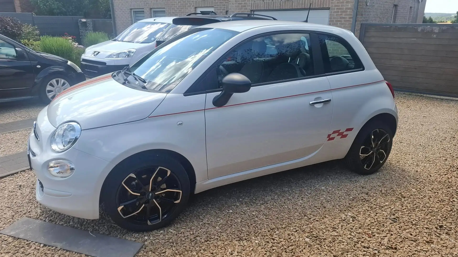 Fiat 500 1.0i MHEV Lounge Blanc - 1