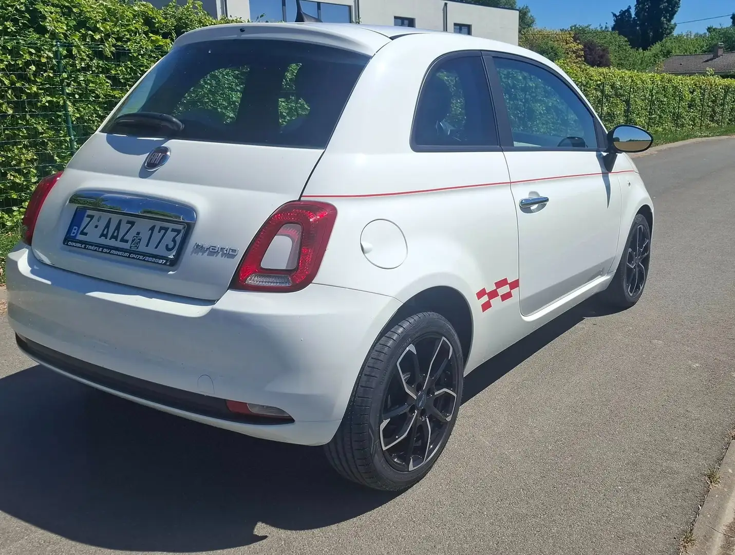 Fiat 500 1.0i MHEV Lounge Wit - 2