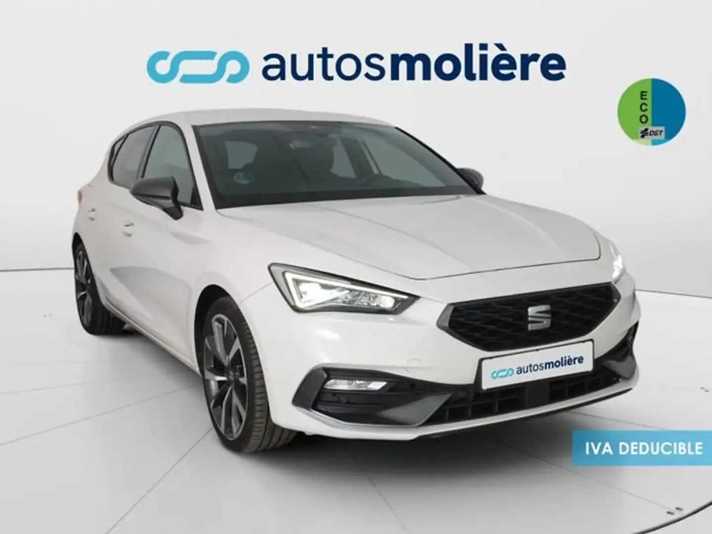 SEAT Leon 1.5 EcoTSI S&S DSG7 FR 150 Blanco - 2