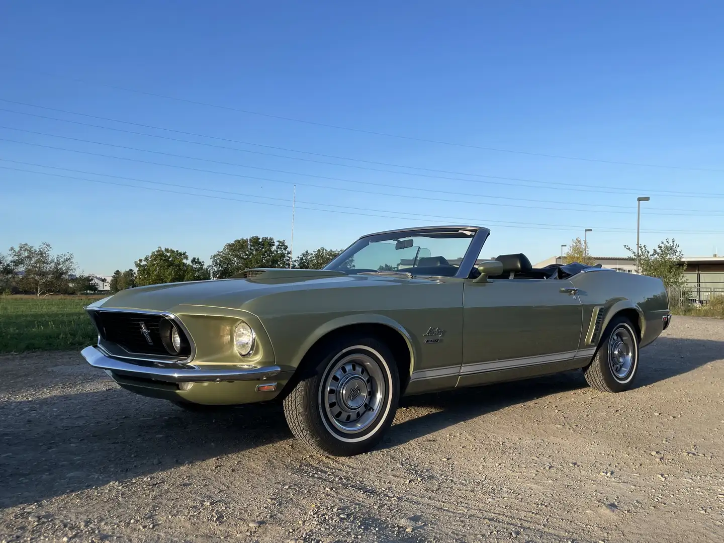 Ford Mustang 351er H Code V8 Automatik Grün - 2