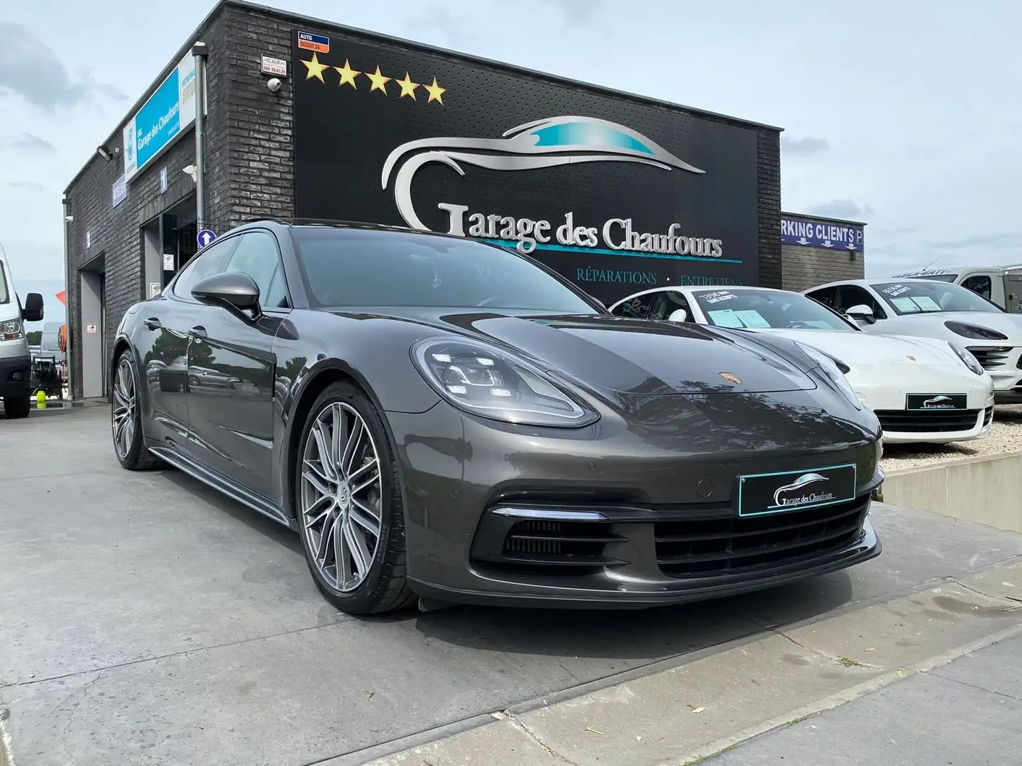 Porsche Panamera 2.9 V6 Bi-Turbo 4S - ! PDK ! - 1er Propr. - Eu6d Gris - 2