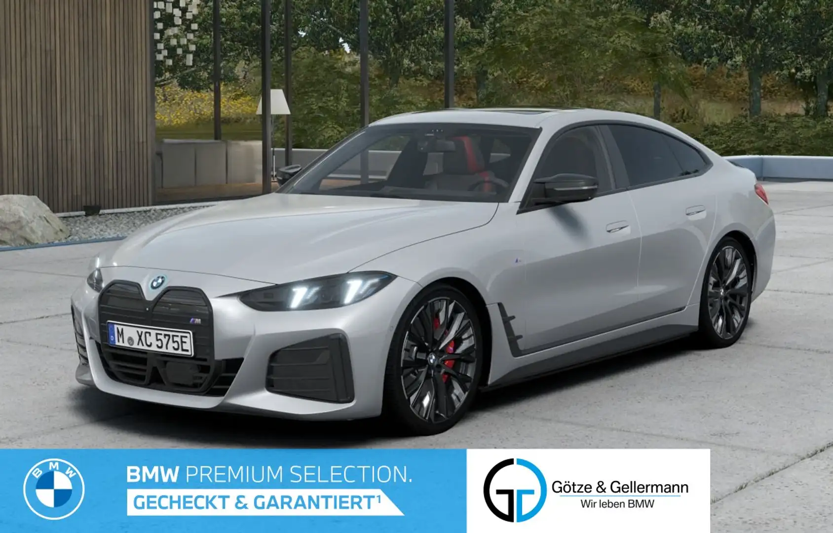 BMW i4 M50 xDrive M Sport PRO //LCI AHK MCarbonExt. Grau - 1