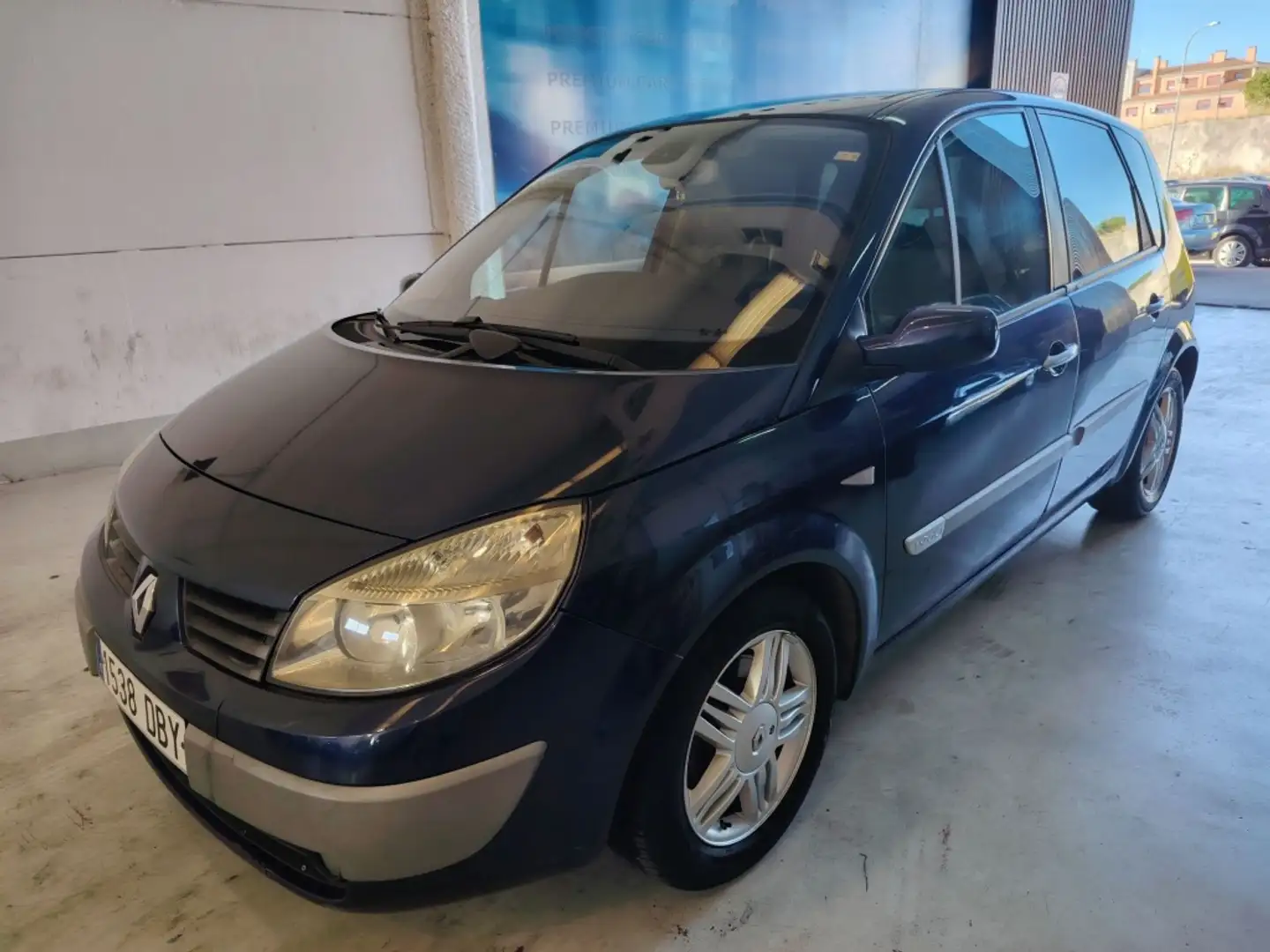 Renault Scenic II 1.9DCI Confort Authentique Bleu - 1