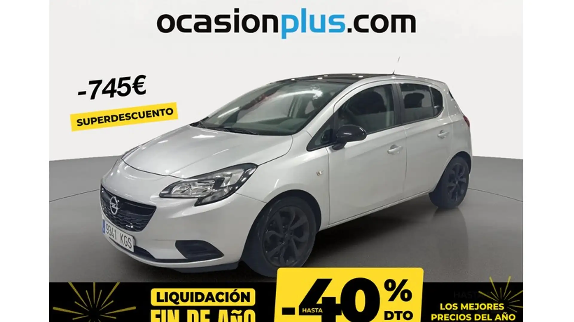 Opel Corsa 1.4 Color Edition 90 Silber - 1
