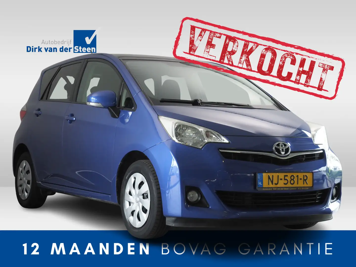 Toyota Verso-S 1.3 VVT-i Comfort | Panoramadak | Airco Blu/Azzurro - 1