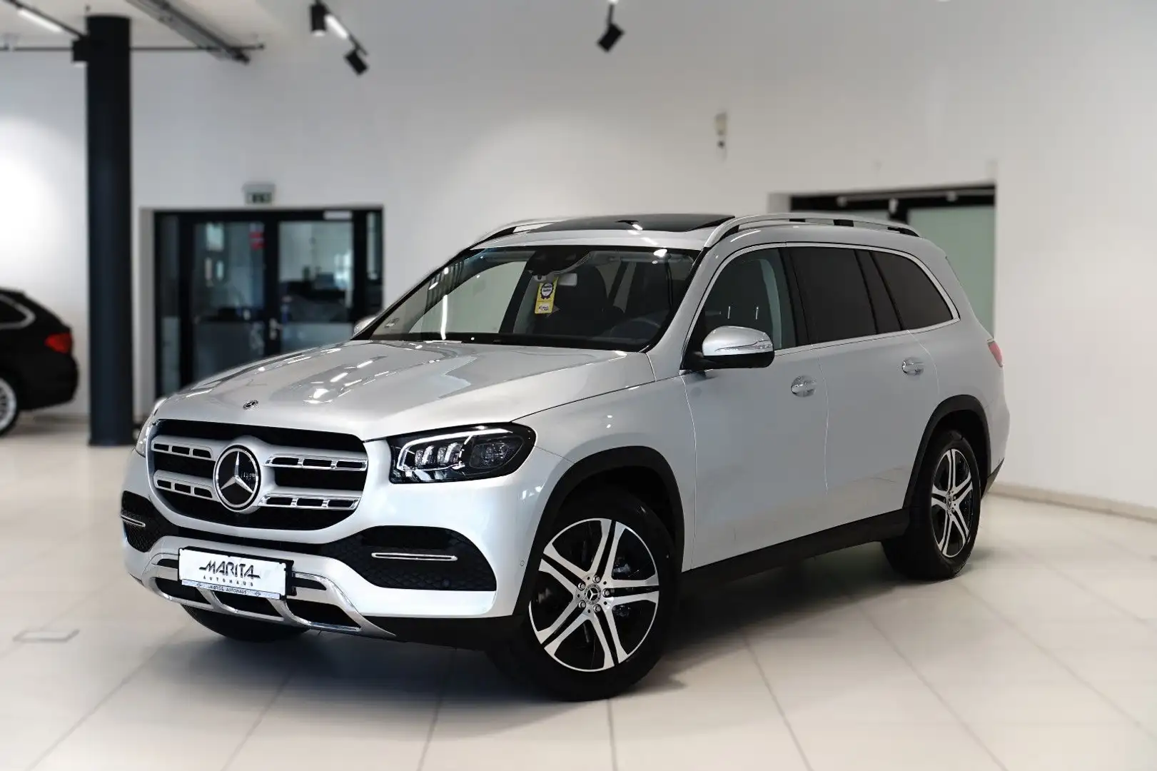 Mercedes-Benz GLS 400 |7-SITZ|DISTR|LUFT|360°|MBUX|MASSAG|eAHK| Argent - 1