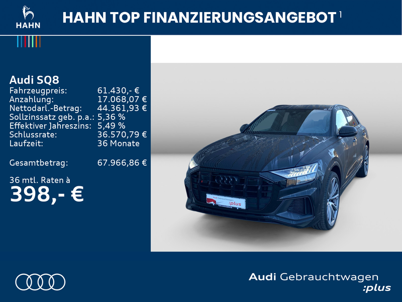 Audi SQ8 competition plus TFSI quattro S-trc HUD B&O — photo 2