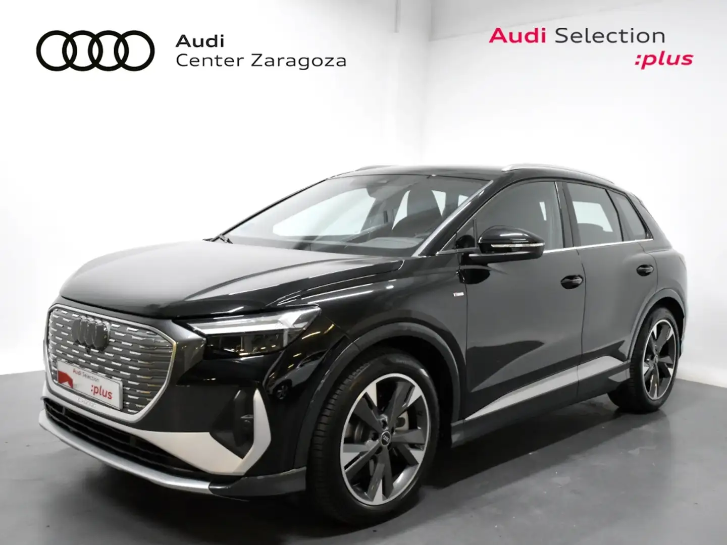 Audi Q4 e-tron 40 S Line 82KWh Noir - 1