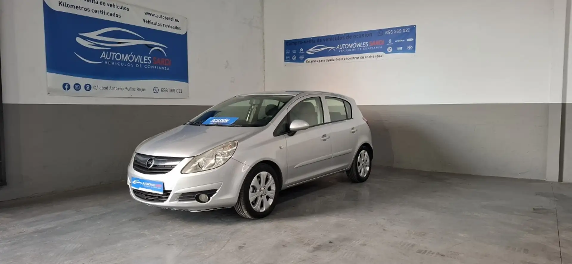 Opel Corsa 1.3CDTi C Mon 90 Plateado - 1