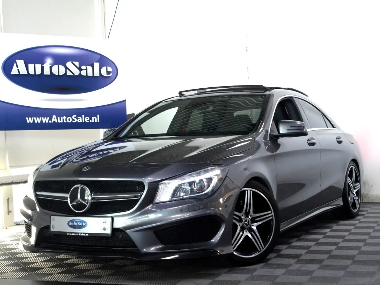 Mercedes-Benz CLA 45 AMG 250 Sport H/K PANO MEMORY ACC LEER CAMERA '14 Сірий - 1