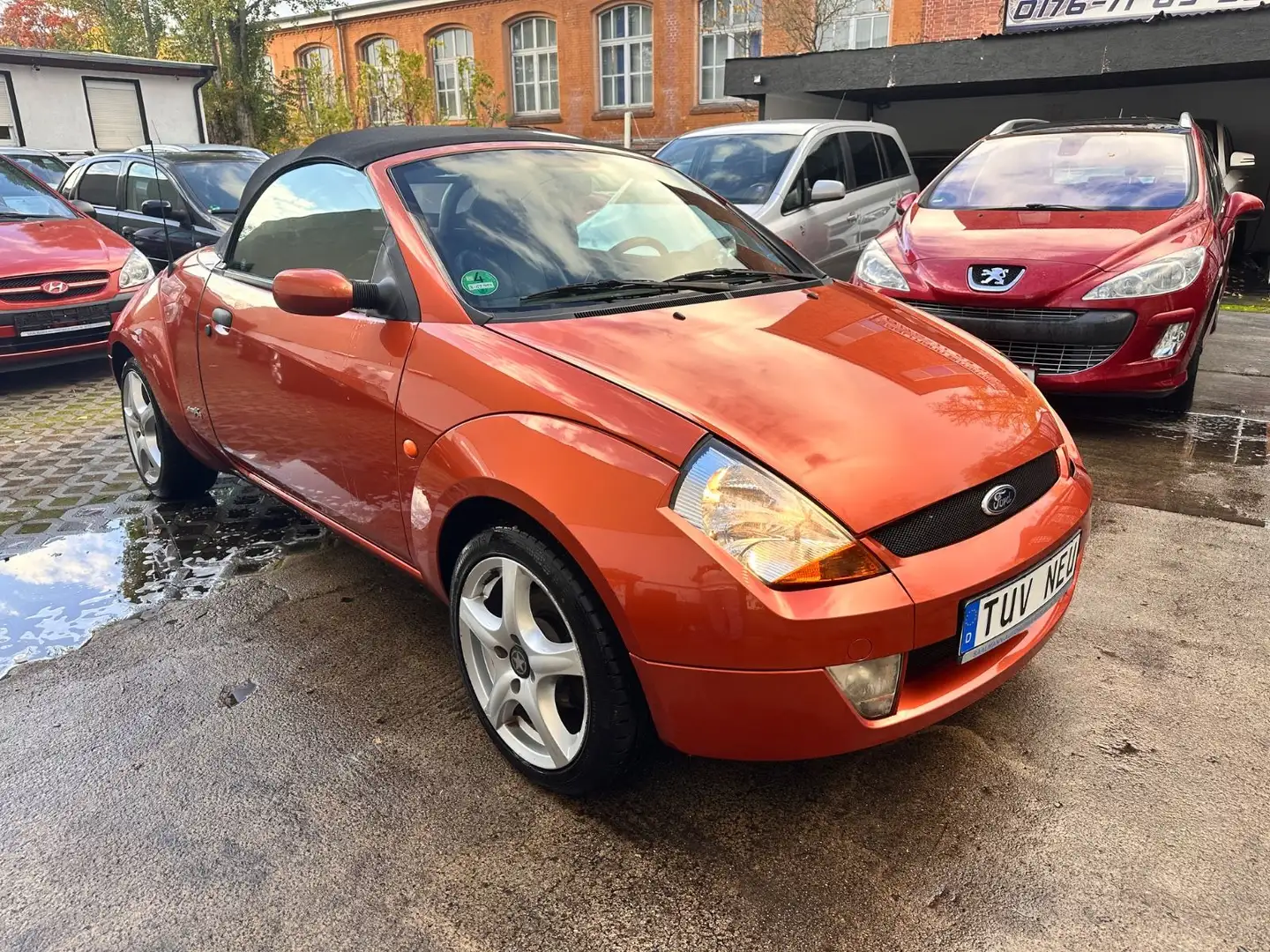 Ford Streetka Elegance Roadster*Tüv Neu* Orange - 1