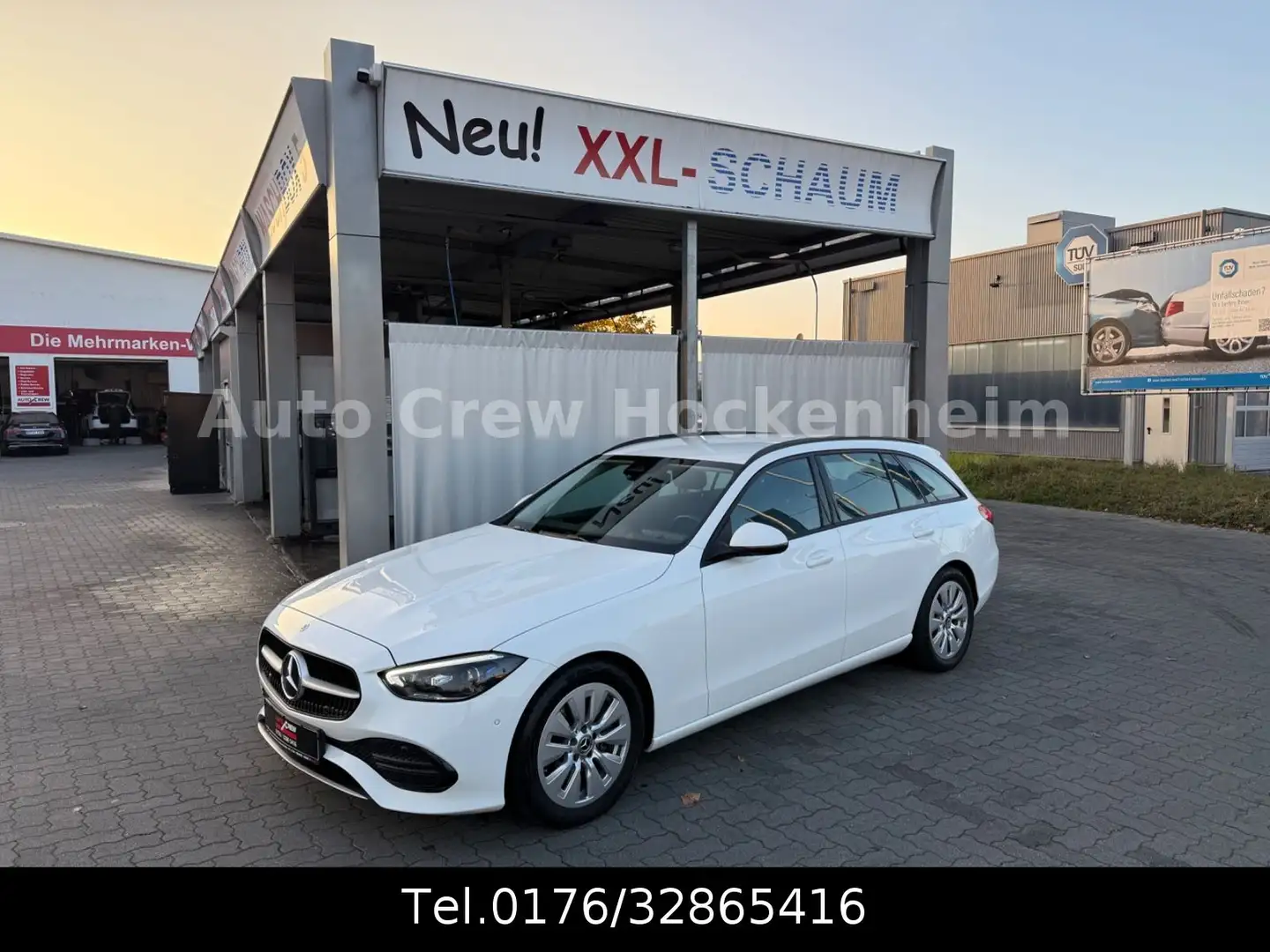 Mercedes-Benz C 200 C -Klasse T-Modell C 200 T d Navi/LEDBusin Blanc - 1