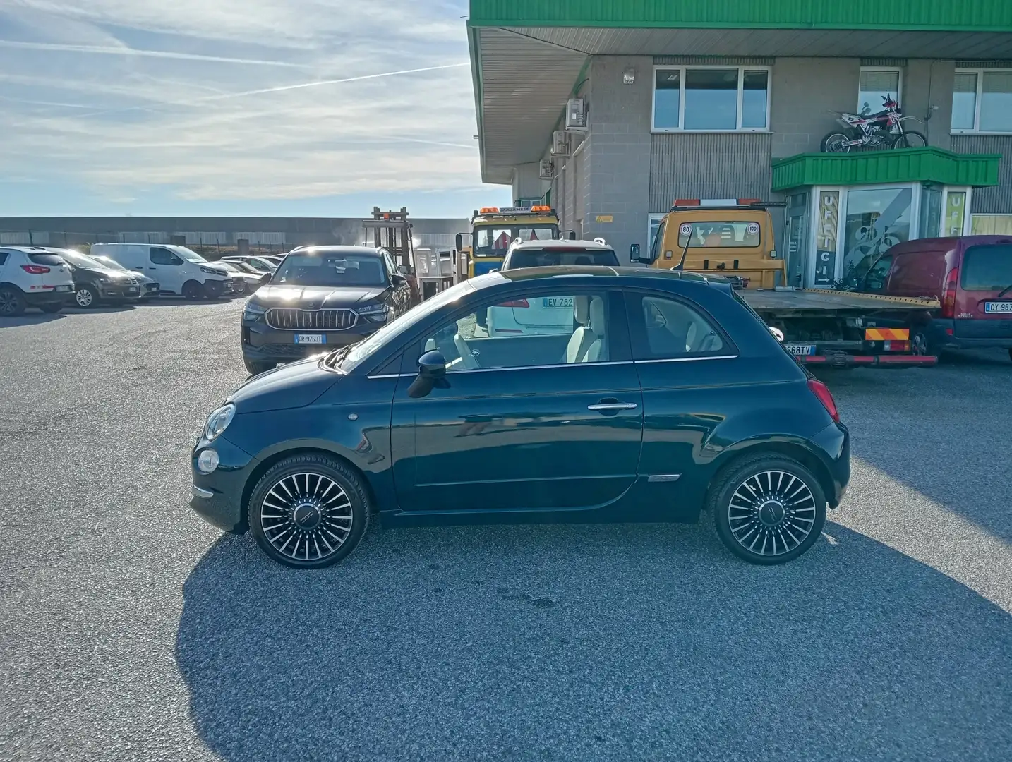 Fiat 500 1.3mjet Lounge 95cv UNIPROPRIETARIO Blu/Azzurro - 2