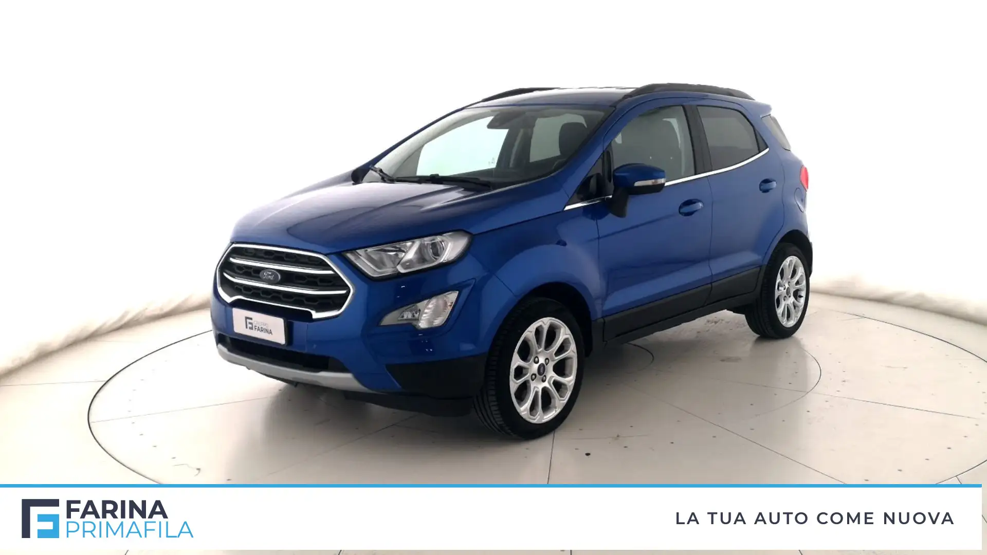 Ford EcoSport 1.0 EcoBoost Titanium Albastru - 1