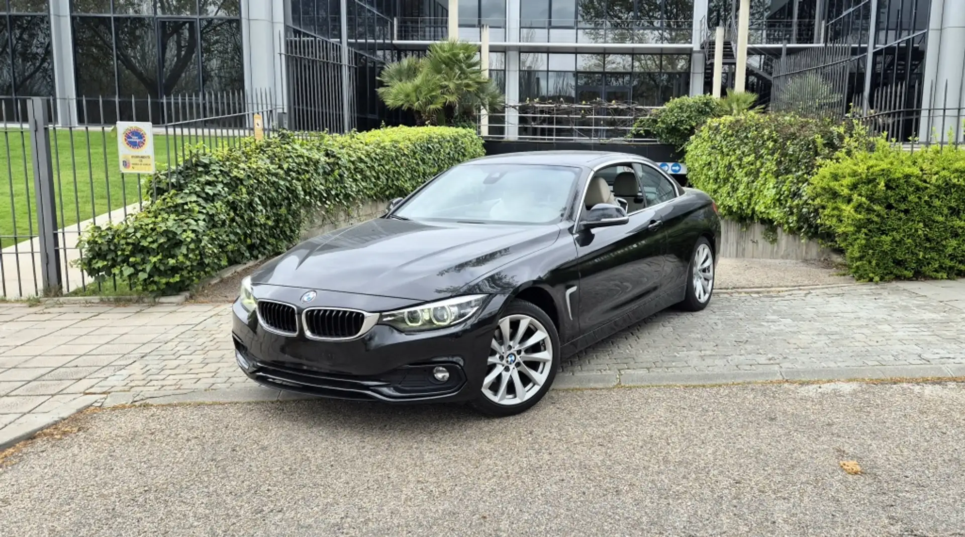 BMW 420 420dA Cabrio Gri - 2