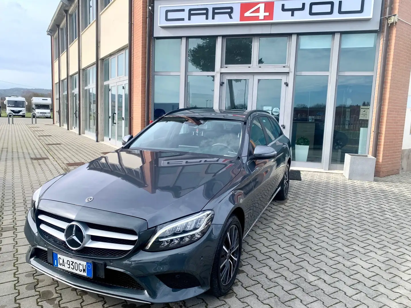 Mercedes-Benz C 180 C SW 180 d Business auto 9GTronic Gris - 1