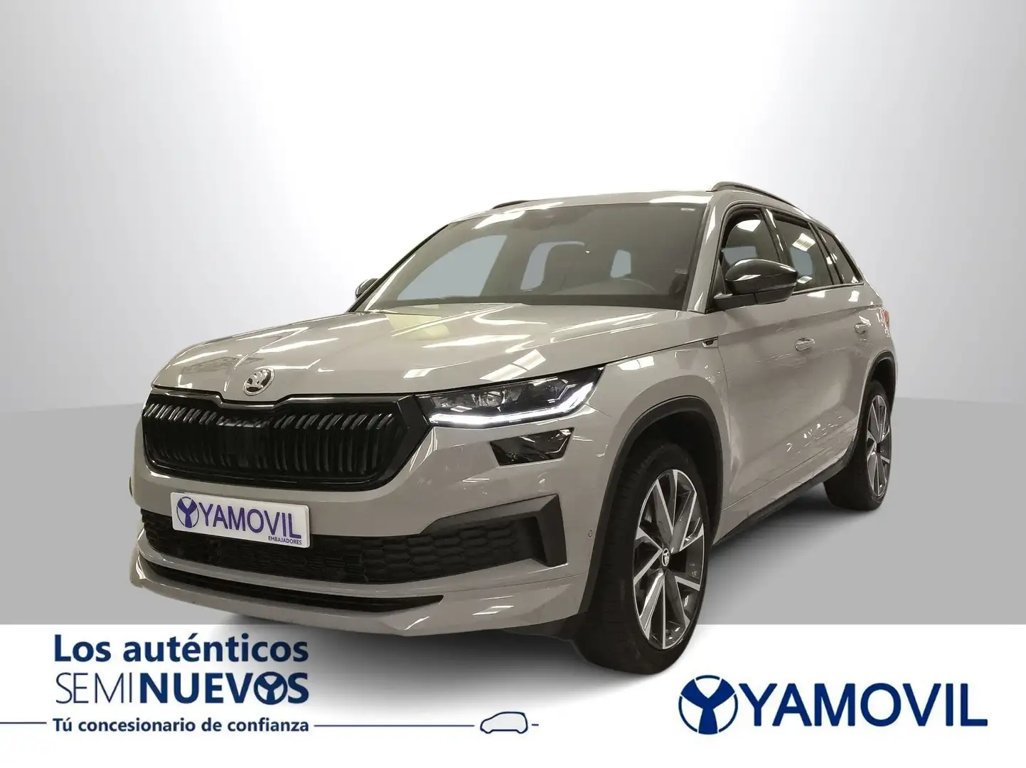 Skoda Kodiaq 2.0TDI AB tech Sportline 4x4 DSG 147kW Grijs - 1