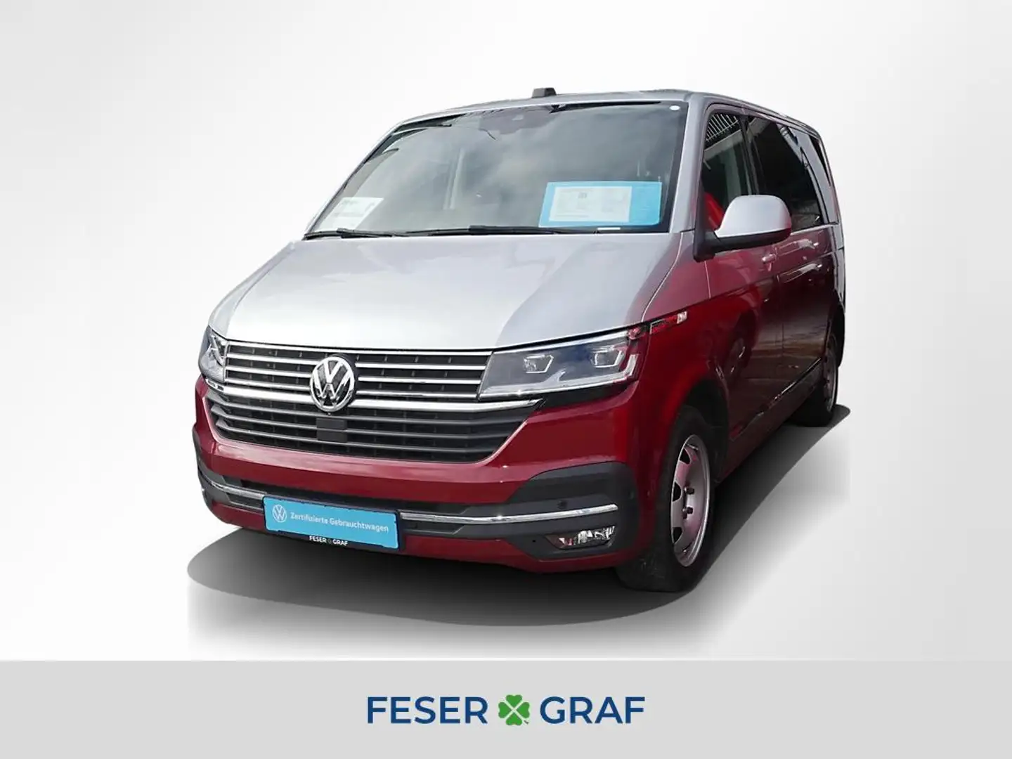 Volkswagen T6.1 Multivan 6.1 2.0 TDI Generation SIX Navi Standh Rojo - 1