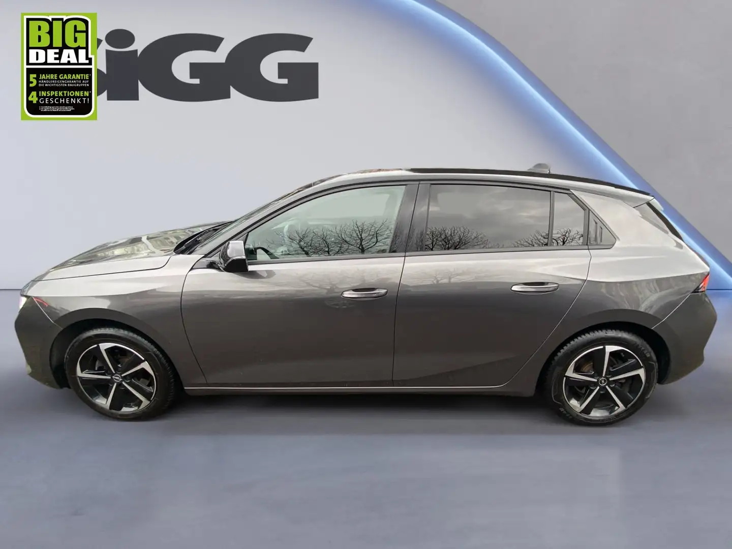 Opel Astra L 1.2 Turbo GS 2xKlima 360 AUT DynLicht Grau - 2