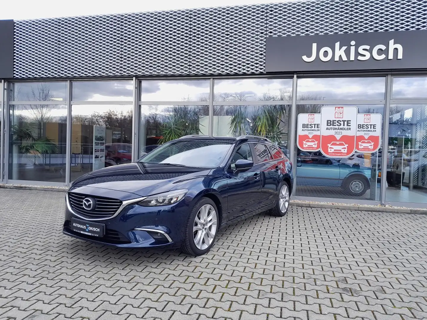 Mazda 6 Kombi SKY-G 165PS 6AT EXCL. DAB LED-SW PDC SHZ Blau - 2