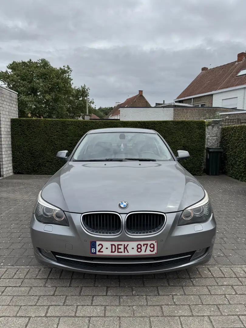 BMW 520 520d Automaat Gekeurd / Avec ct Grijs - 1