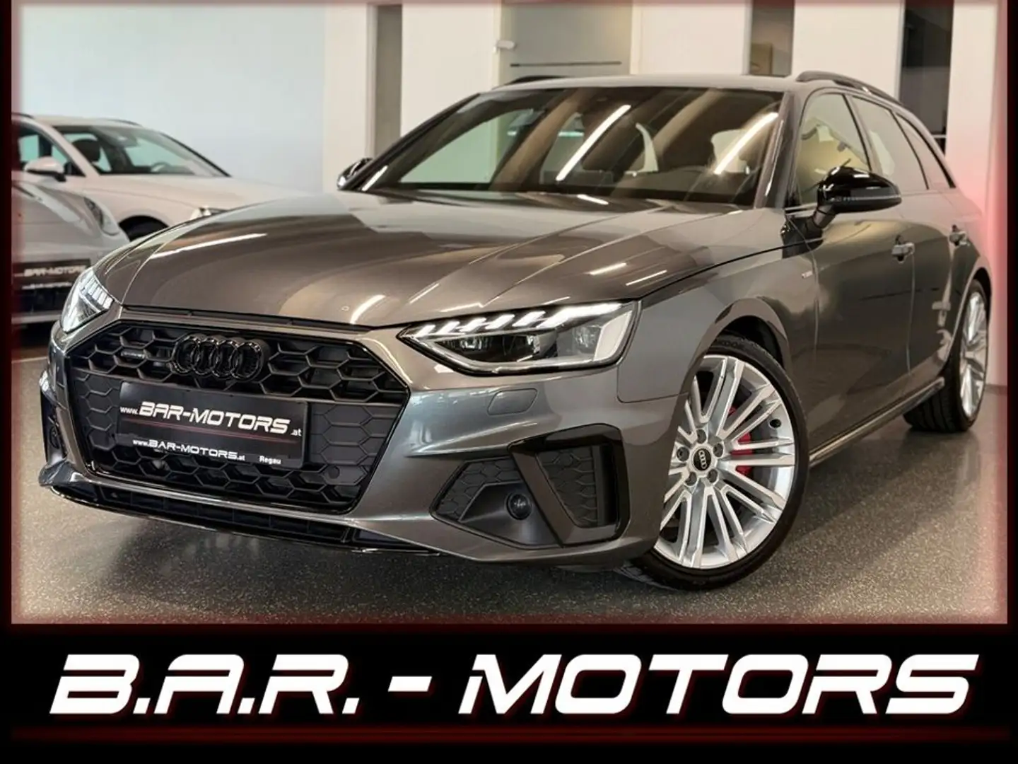 Audi A4 40TDI 3 S-LINE*COMPETITION*MATRIX*VIRTUAL*ACC* Gris - 1