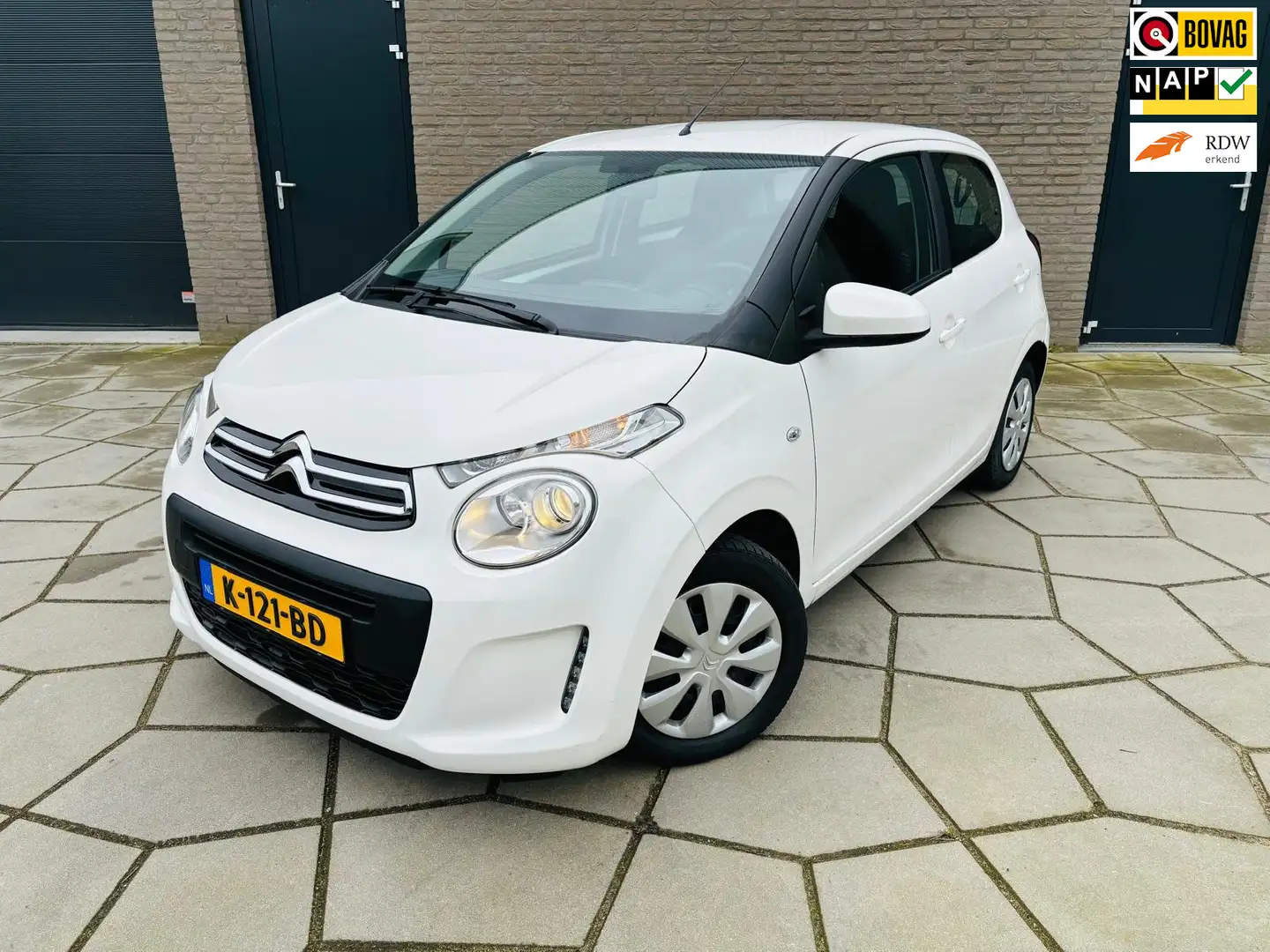 Citroen C1 1.0 VTi Feel|Airco|5 Drs|Cruise-Control |tel. voor Wit - 1