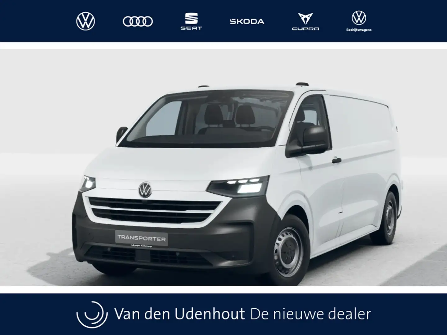 Volkswagen T7 Transporter e-Transporter L2H1 64kWh 136pk RWD 3.2T Wit - 1