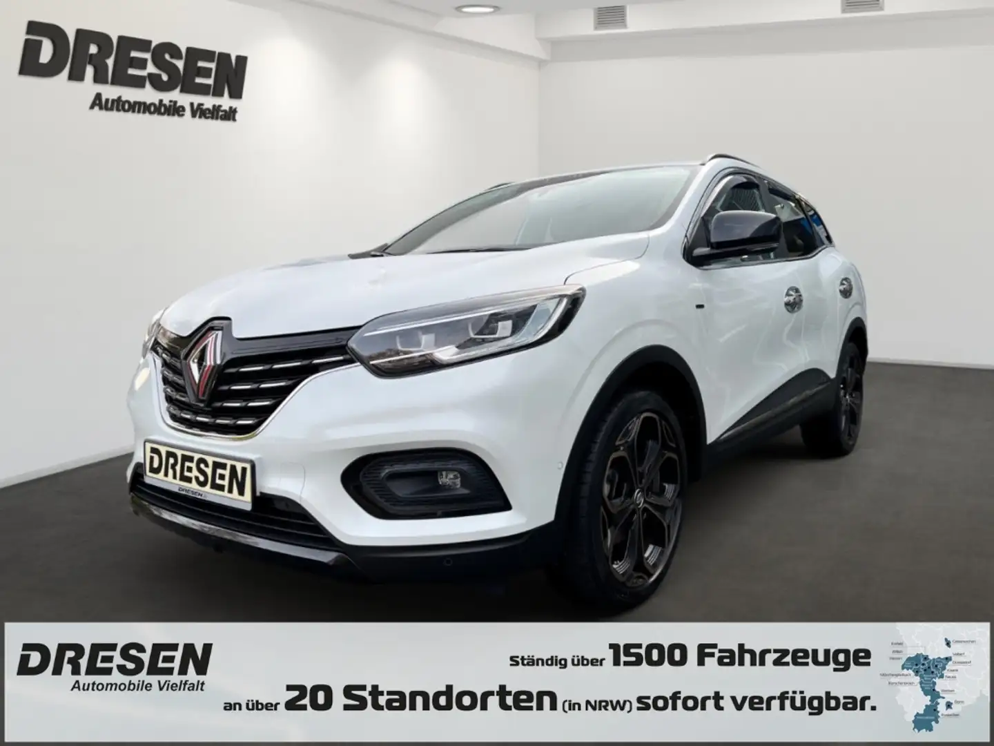 Renault Kadjar Black Edition 1.3 TCe Standheizung*Totwinkel.*SHZ* Wit - 1