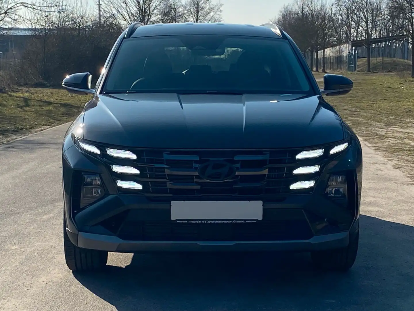 Hyundai TUCSON 1.6 T-GDI Hybrid Trend *AHK*ACC*Totwinkl* Grau - 2
