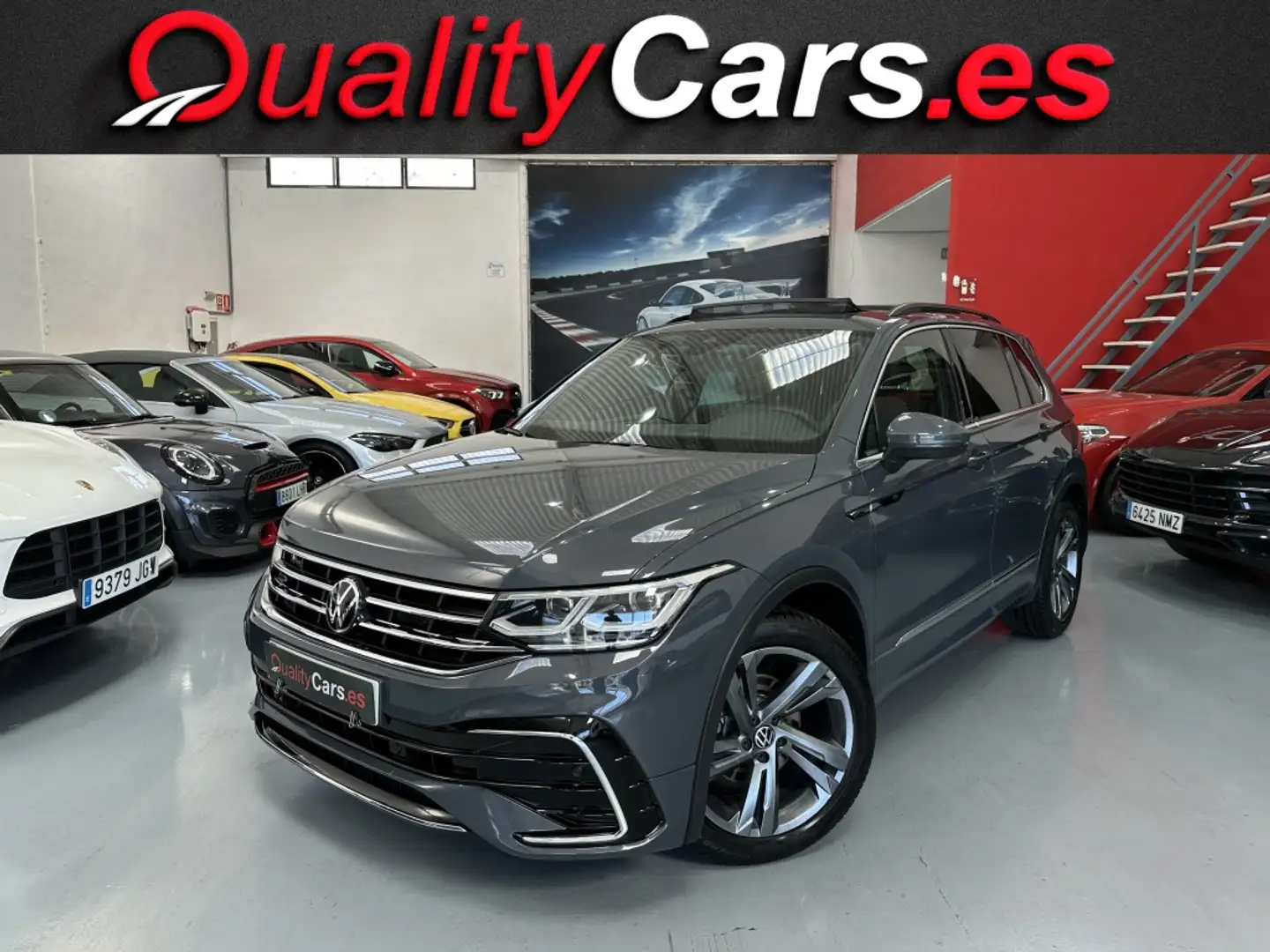 Volkswagen Tiguan 2.0TDI R-Line DSG 110kW Gris - 1