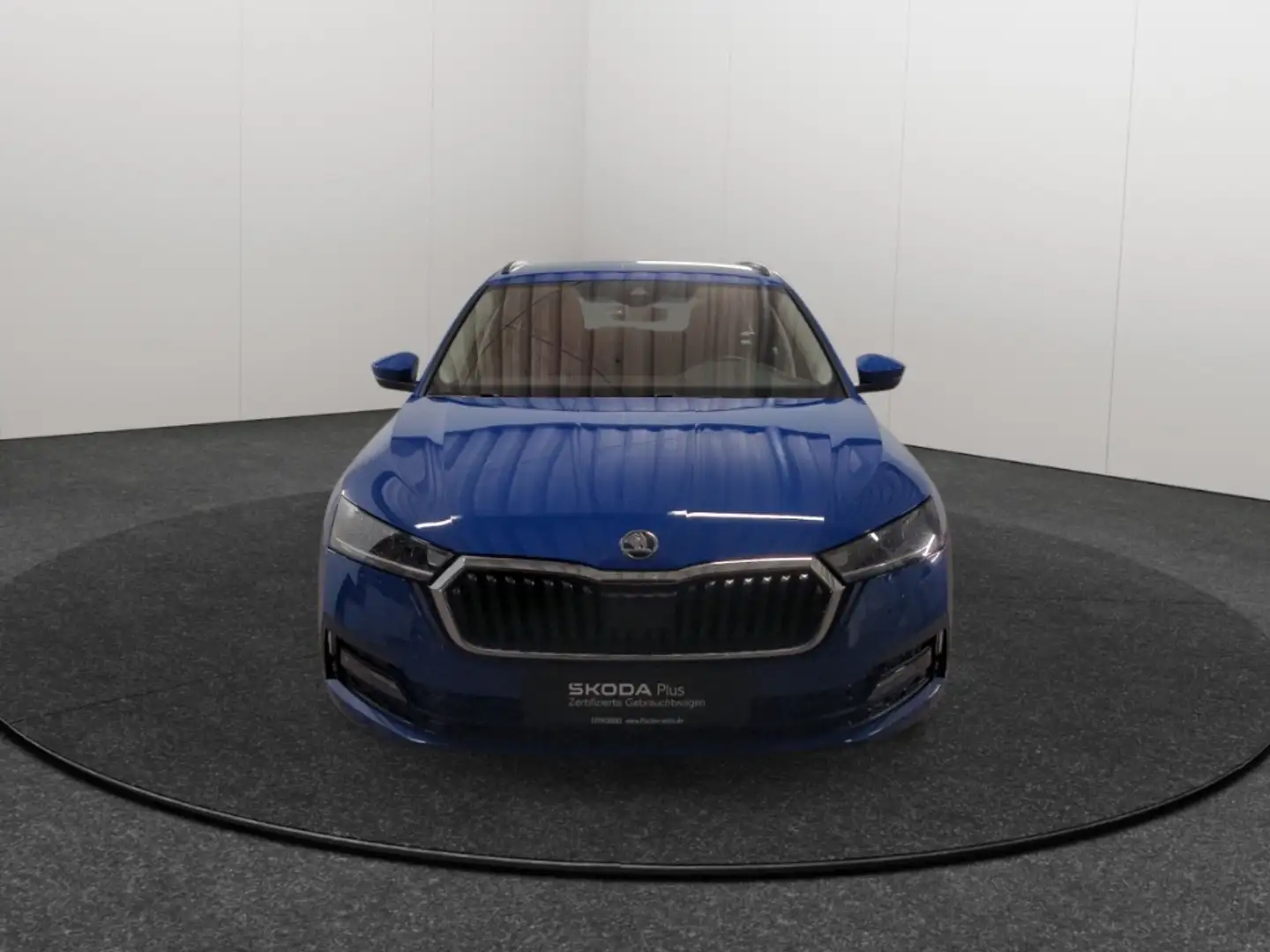 Skoda Octavia Combi 2.0TDI Clever LED Navi Rear View ACC SHZ hin Blau - 2