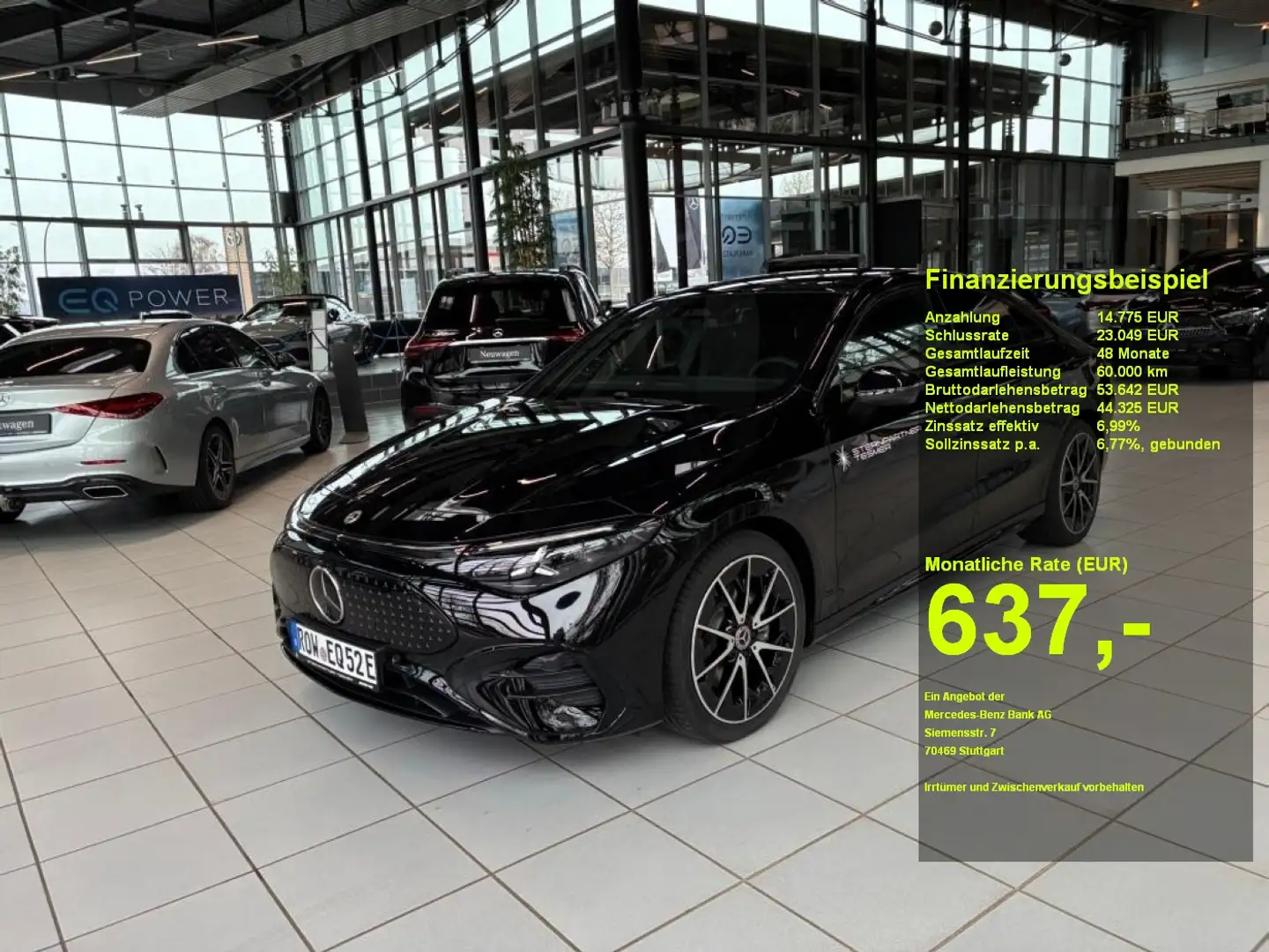 Mercedes-Benz CLA 250 + mit EQ Technologie AMG+MBUX+Memory+PANO Schwarz - 1