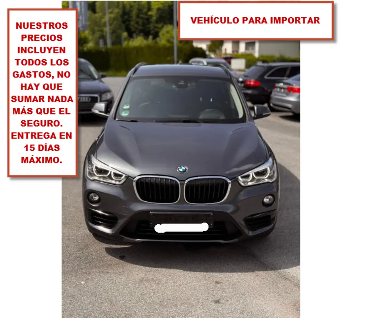 BMW X1 xDrive 20dA Grau - 1