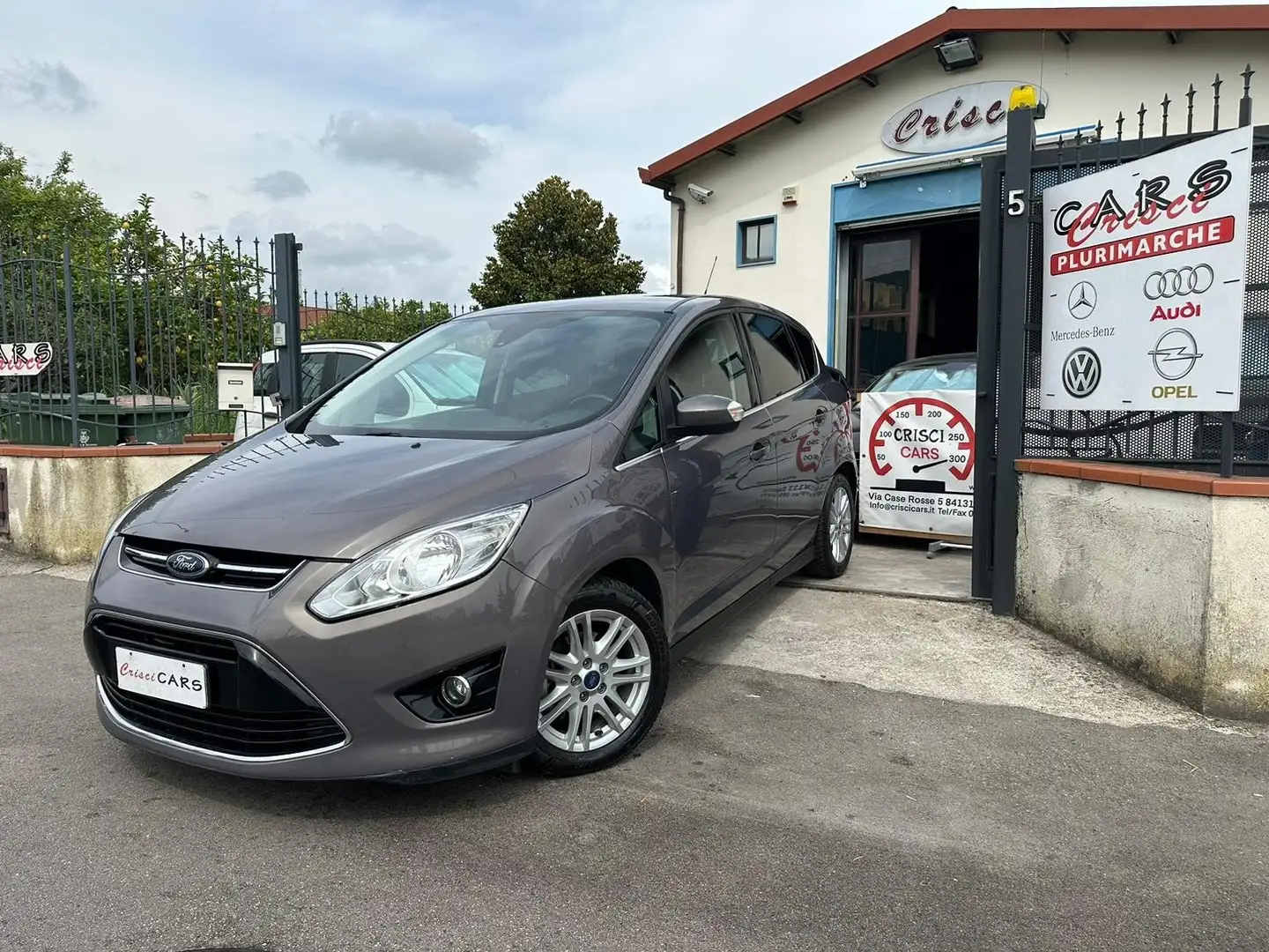 Ford C-Max 1.6 tdci Titanium 115cv dpf Grigio - 2