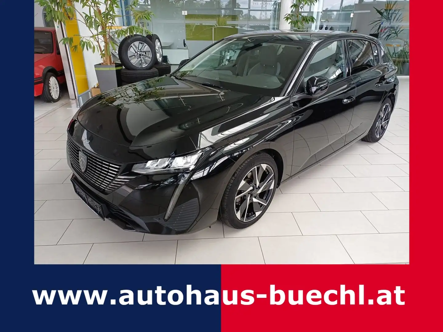 Peugeot 308 PureTech 130 S&S EAT8 Allure Pack Schwarz - 1