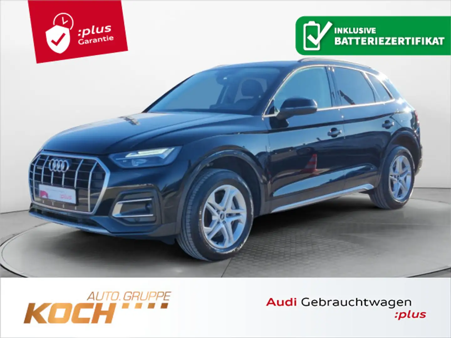 Audi Q5 50 TFSI e q. S-Tronic advanced, LED, ACC, Spo Schwarz - 1