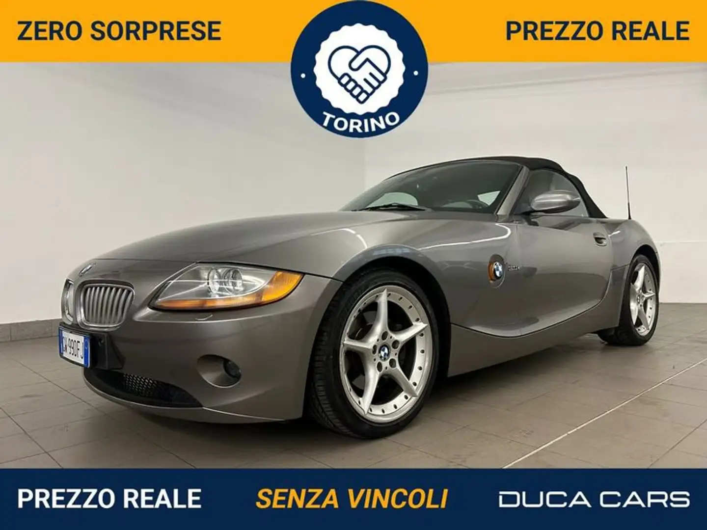 BMW Z4 Z4 3.0i cat Roadster Grigio - 1