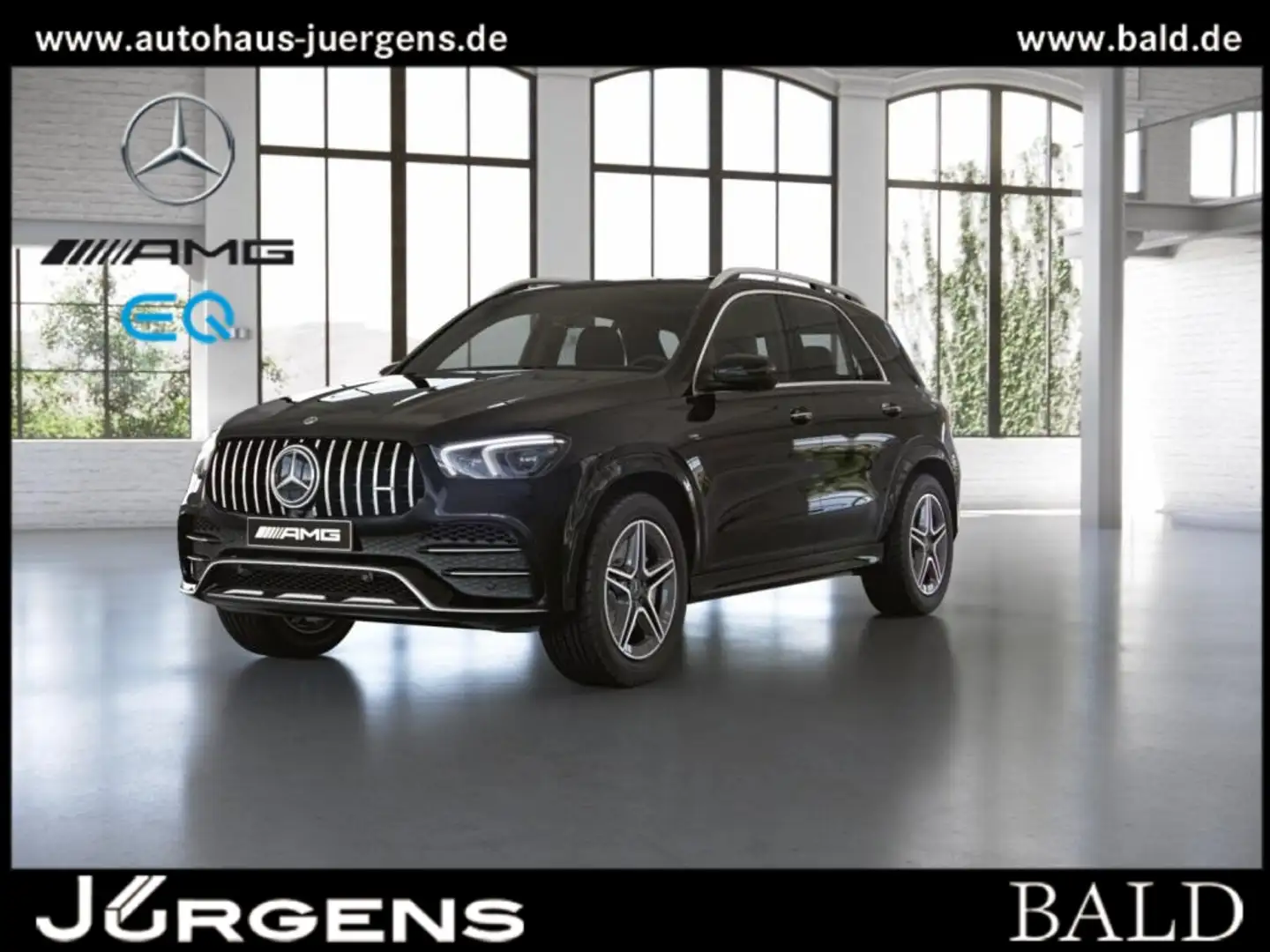 Mercedes-Benz GLE 53 AMG AMG GLE 53 4MATIC+ +MBUX+Sitzklima+Wide+Pano+AHK Schwarz - 1