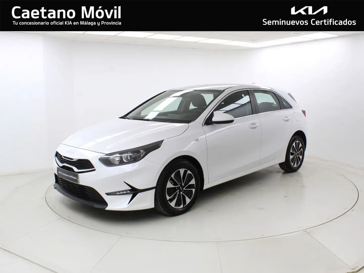 Kia Ceed / cee'd 1.0 MHEV Drive DCT 100 Blanc - 2