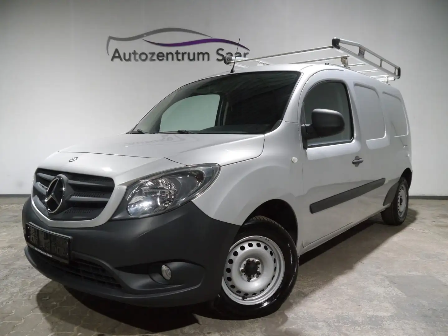 Mercedes-Benz Citan Kasten 111 CDI Extra Lang Klima AHK BT PDC Silber - 1