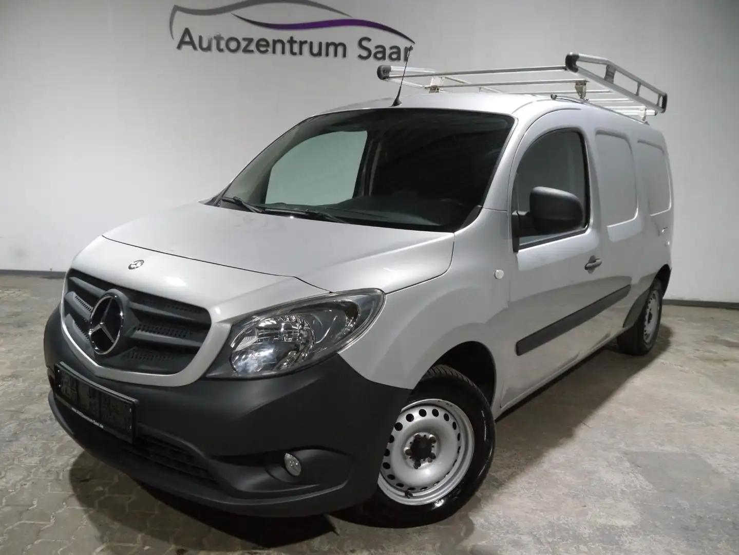Mercedes-Benz Citan Kasten 111 CDI Extra Lang Klima AHK BT PDC Silber - 2