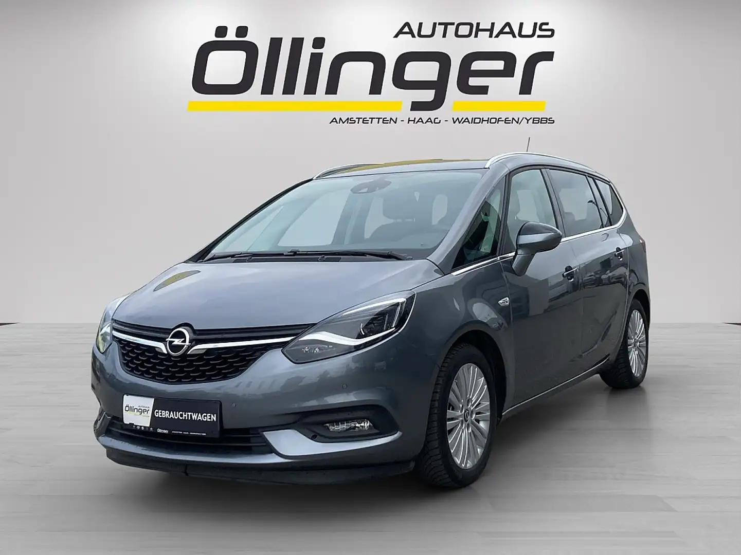 Opel Zafira 1,6 Turbo Dir.Inj. Innovation Aut. + 7 Sitze + ... Grau - 1