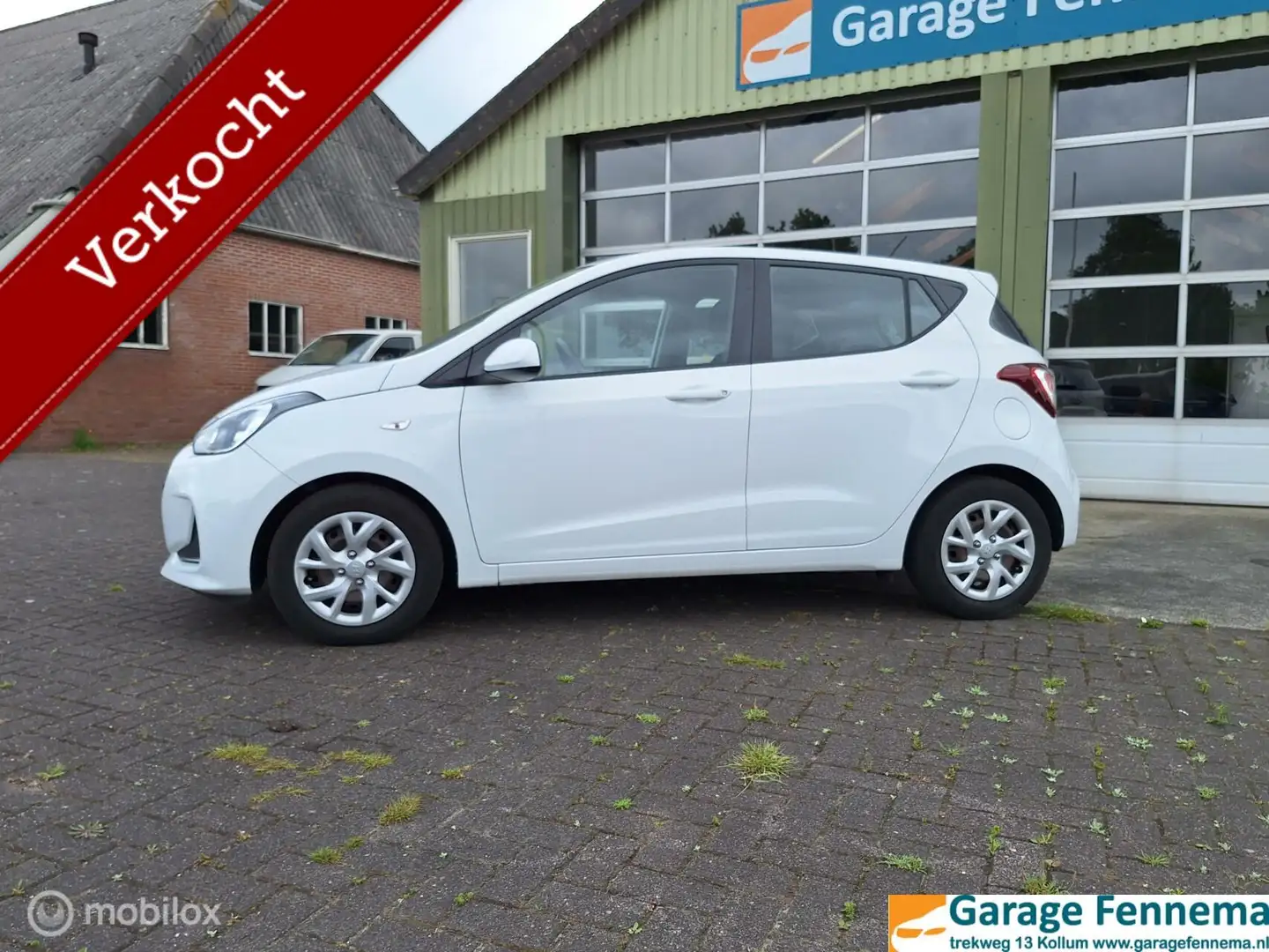 Hyundai i10 1.0i Comfort,Cruise-controle, Wit - 2