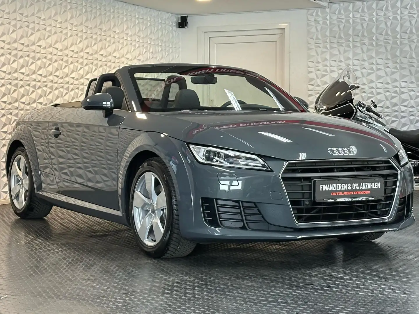 Audi TT 1.8TFSI CABRIO BiXEN#TEMP#SHZ#PDC#NAVI#LEDER Szürke - 2