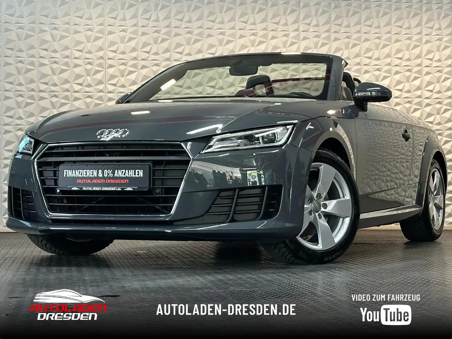 Audi TT 1.8TFSI CABRIO BiXEN#TEMP#SHZ#PDC#NAVI#LEDER Szürke - 1